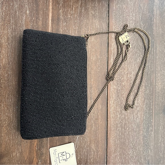 Mary Frances Black Embroidered Crossbody Bag - Picture 5 of 5